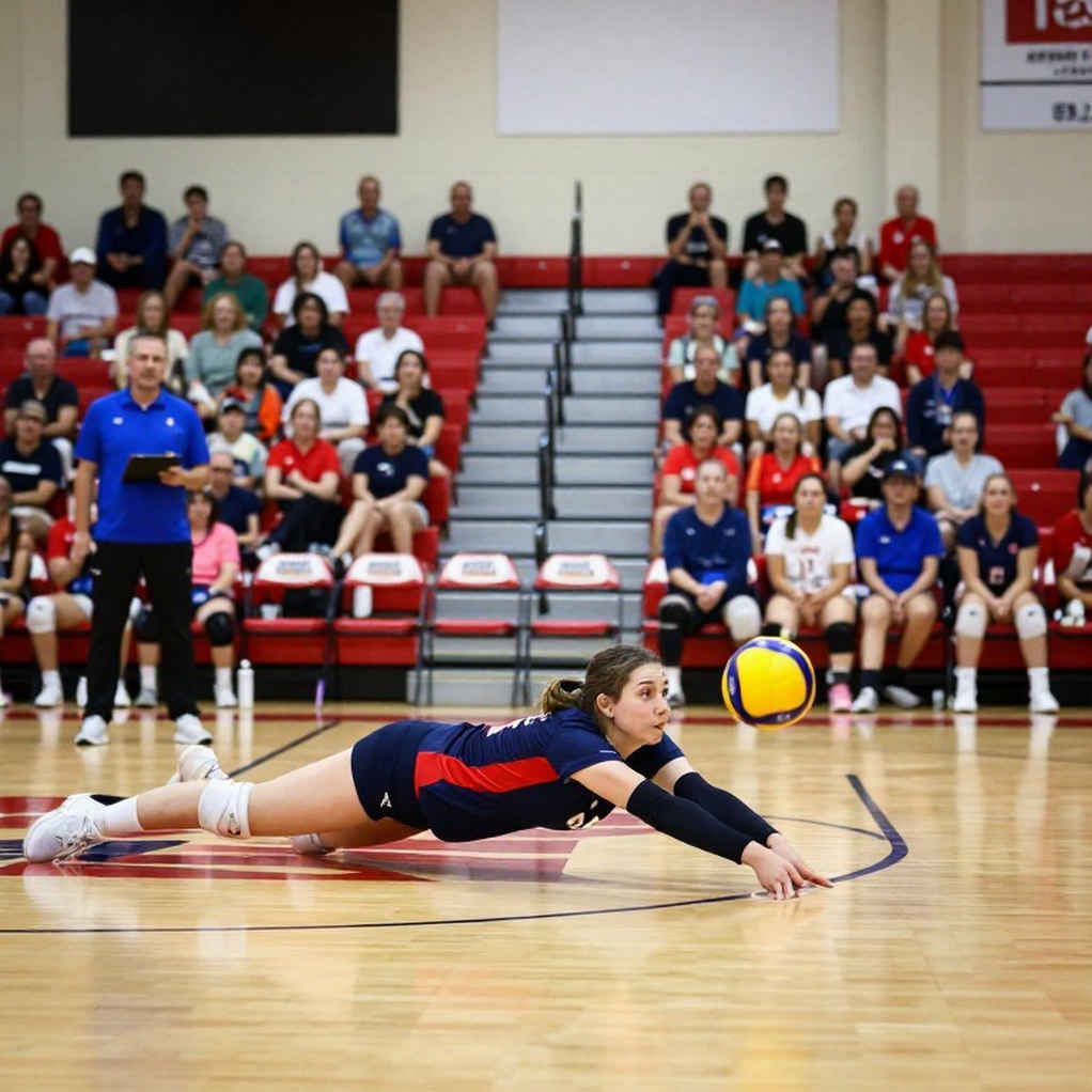 13-year-old Qatari prodigy scores 12 points with 5 blocks as Qatar loses 3-0 to Thailand in Asian Championship